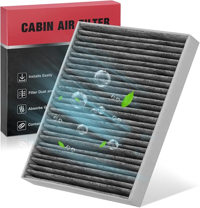 BDFHYK Cabin Air Filter with Activated Carbon Compatible with Ford Explorer by BDFHYK