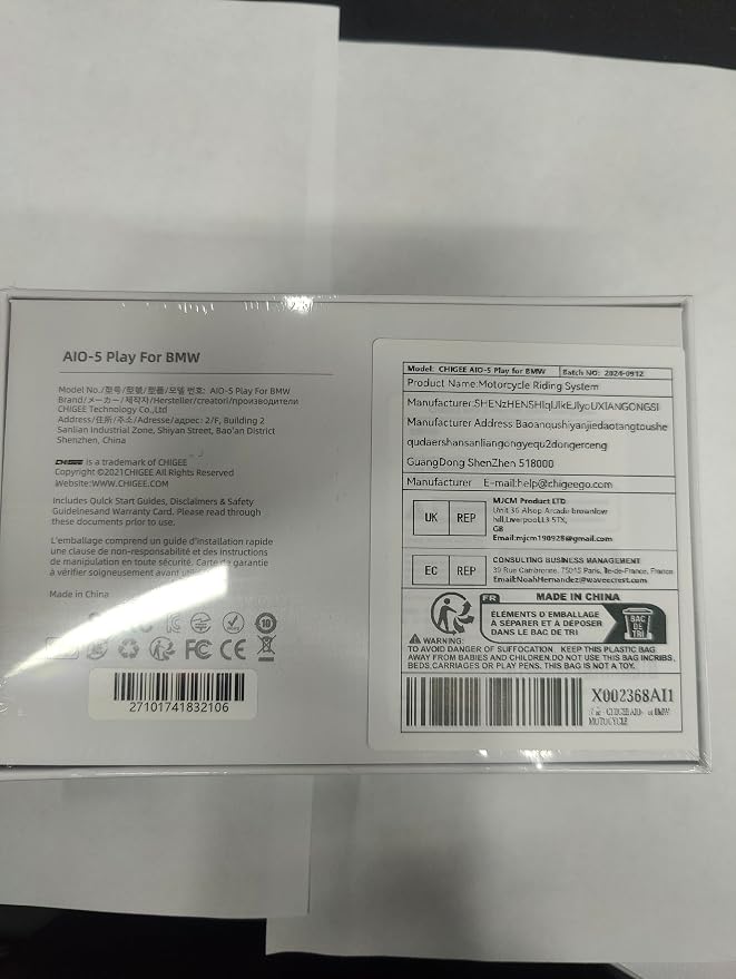 AIO-5 Play for BMW Motorcycles, 3-Pin Interface, Plug-and-Play Smart Display - Image 12