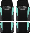 Skechers Car Floor Mats, Waterproof Universal Fit Car Mats, Faux Leather Car by Skechers