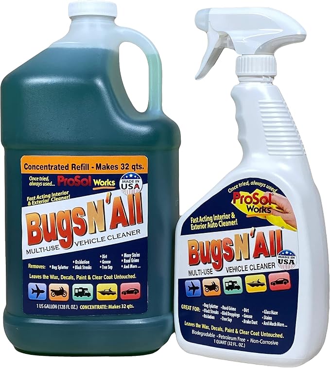 Bugs N’ All Multipurpose Car Cleaner & Degreaser by ProsolWorks