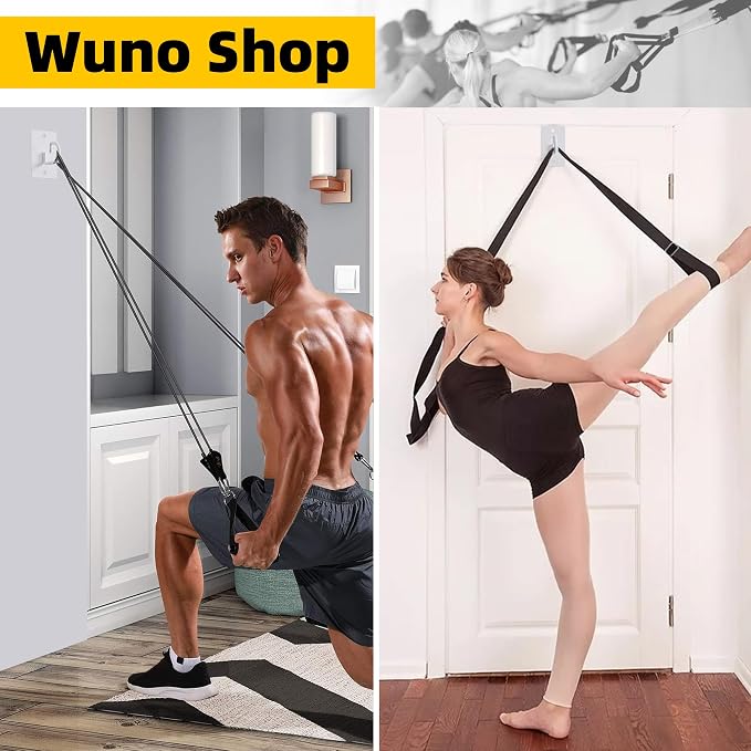 Resistance Band Wall Anchors System, Wall Mount Workout Anchors - Image 7