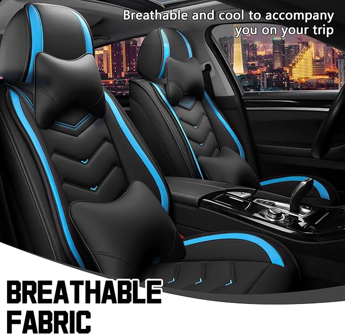 Car Seat Covers for Chrysler Pacifica 2004-2025, Stylish Sport Seat Cover - Image 6
