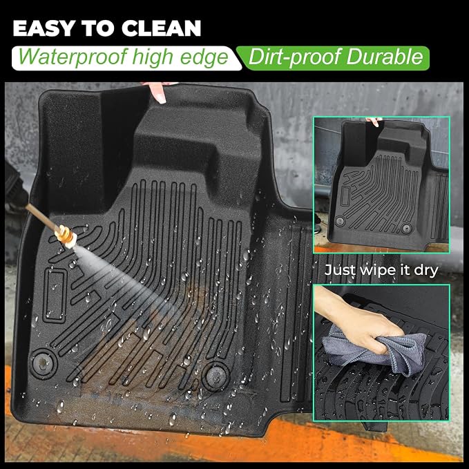 All Weather Floor Mats and Cargo Mat Set Fit - Image 6