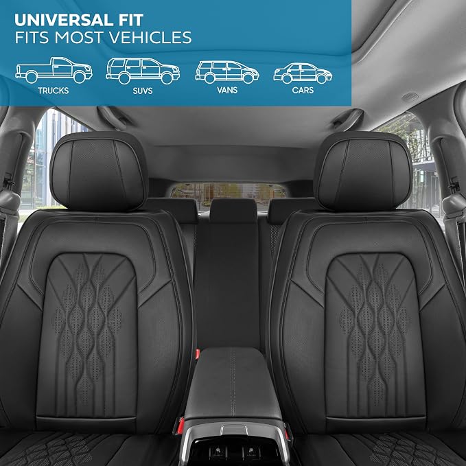 Elite Edition Faux Leather Seat Covers - Image 3