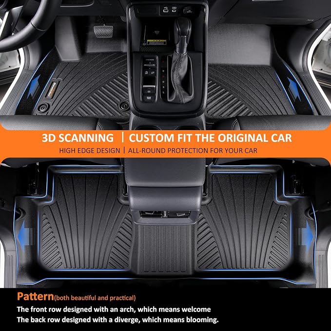 Binmotor-All Weather Floor Mats Cargo Liner - Image 3