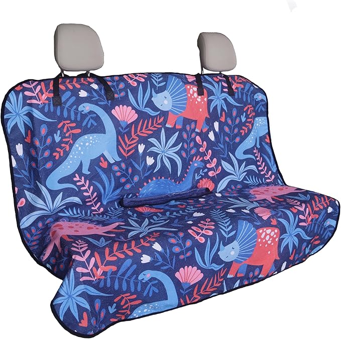 Back Seat Cover for Car Trucks Van SUV, Waterproof Rear Bench Towel Seat Covers by LoyaGour