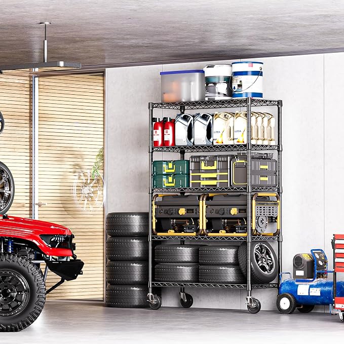 IZEUK 5-Tier Storage Shelving Unit - Image 2
