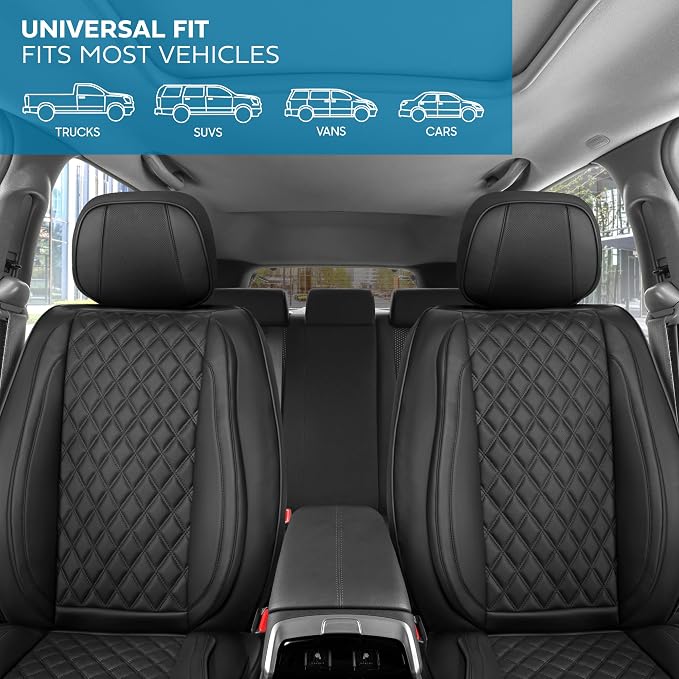Elite Edition Faux Leather Seat Covers - Image 3