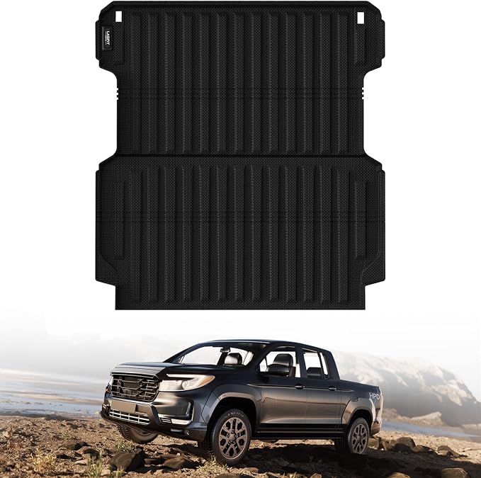 LASFIT Truck Bed Mat for Honda Ridgeline 2025 2024 2023 2022 2021 2020 2019 by LASFIT