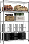 IZEUK 4250 LBS Garage Shelving Wide Storage Shelves 5 Tier Metal Shelves Heavy by Unknown