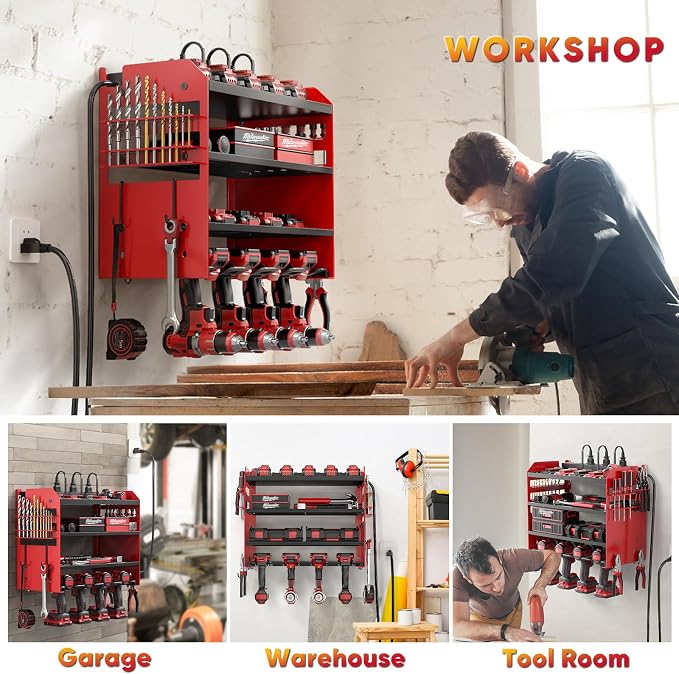 Power Tool Organizer Wall Mount - Image 6