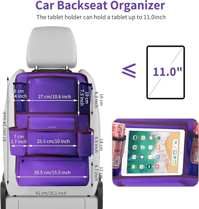 LUCMO Car Backseat Organizer - Image 5