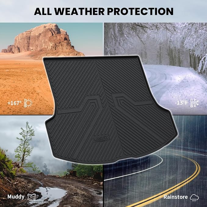 LASFIT Trunk Mat for Lexus RX/RX350/RX350h/RX500h 2025 2024 2023, All Weather - Image 3