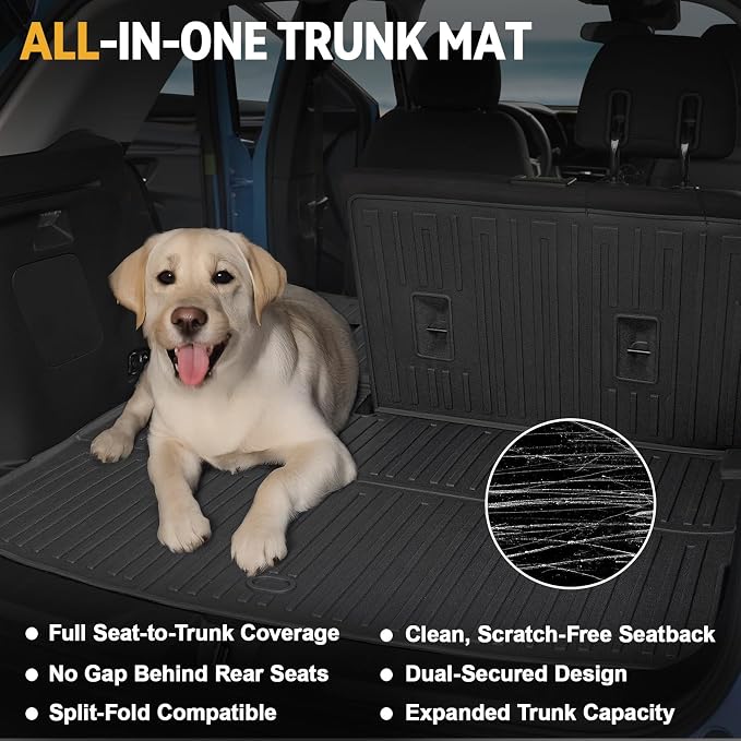 Floor Mats Set for Chevy Trailblazer AWD 2026 2025-2021 Accessories, Full - Image 7