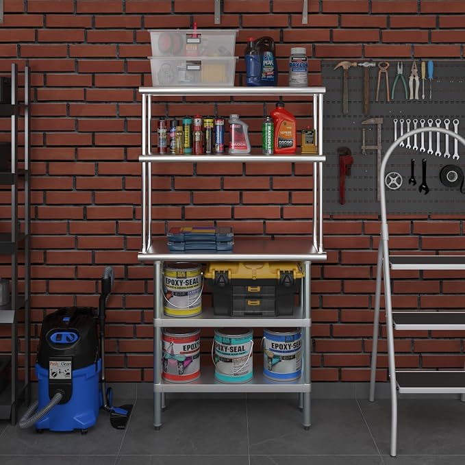 Amgood Stainless Steel Work Table - Image 7