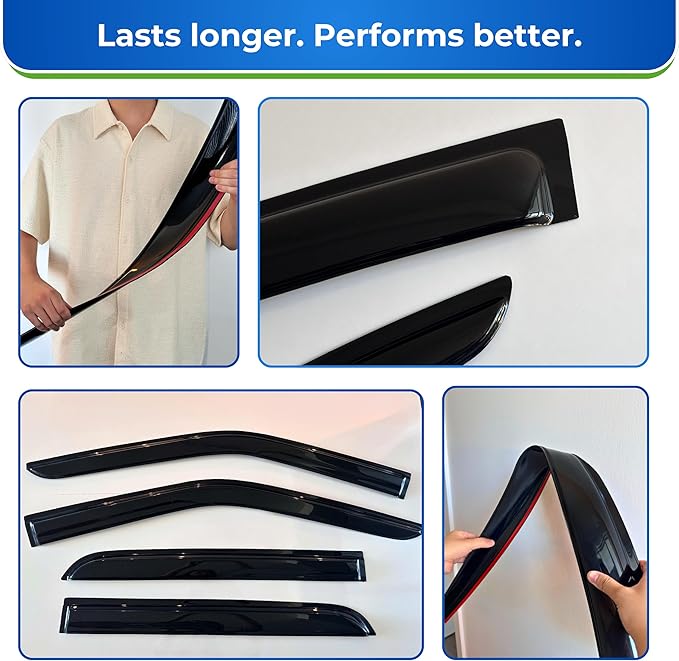 KPY Window Visor Rain Guard Compatible - Image 4