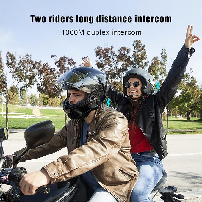 FreedConn TCOM VB Motorcycle Helmet Bluetooth Headset, Motorcycle Communication - Image 3