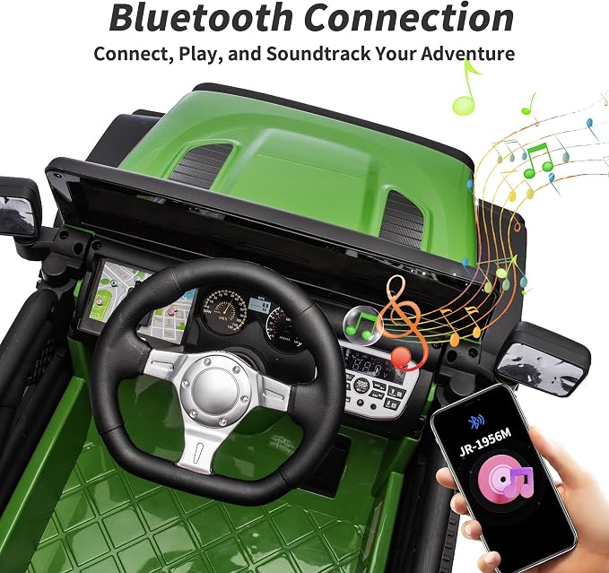 12V Kids Ride on Car Truck, Kids Electric Vehicles Car Ride on Toy w/Remote - Image 5