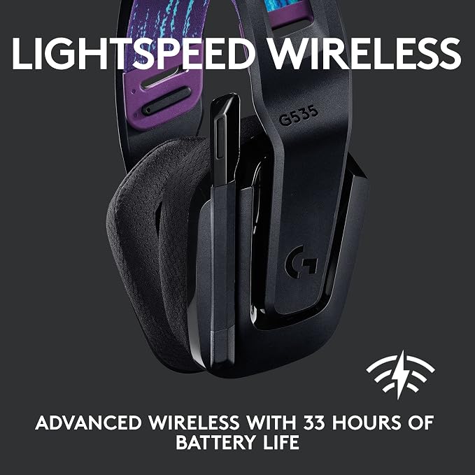 Logitech G535 LIGHTSPEED Wireless Gaming Headset - Image 2