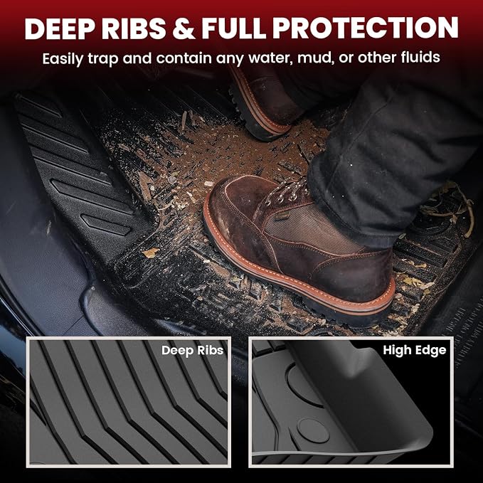 LASFIT Floor Mats for Mercedes Benz C Class 2026 2025 2024 2023 2022 C300 / C43 - Image 3