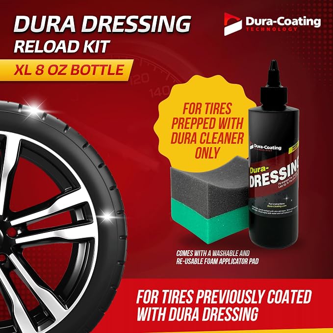 DURA-COATING TECHNOLOGY, Dressing Tire Dressing Re-Load Kit, - Image 2