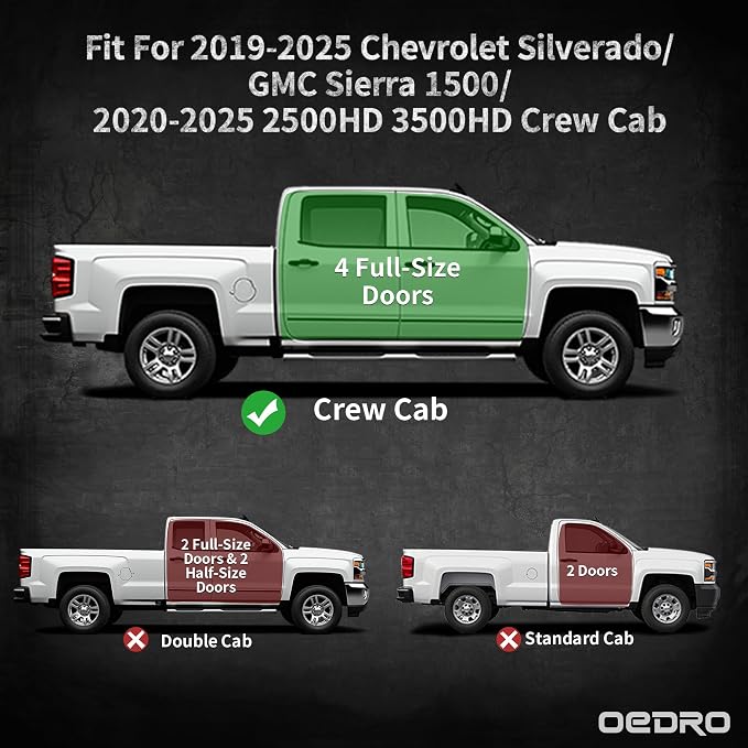OEDRO Running Boards Compatible - Image 2