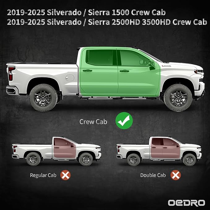 OEDRO Running Boards Compatible - Image 2