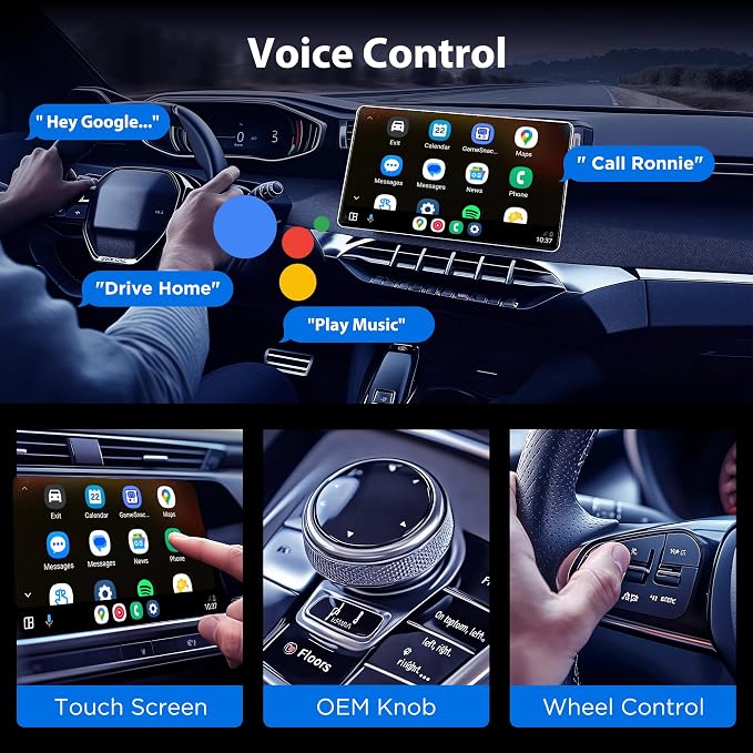Android Auto Wireless Adapter, Convert Factory Wired to Wireless, Easy Plug and - Image 6