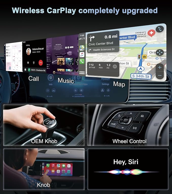 CarPlay Wireless Adapter, Compatible - Image 2