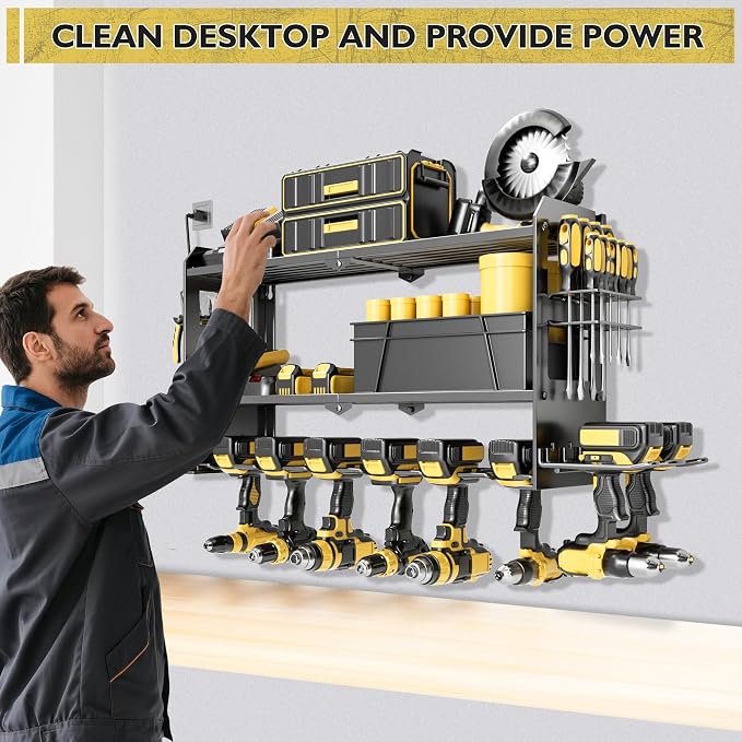 Power Tool Organizer Wall Mount - Image 8