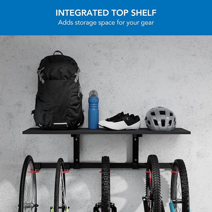 Mount-It! WheelsUp Bike Storage Rack - Image 6
