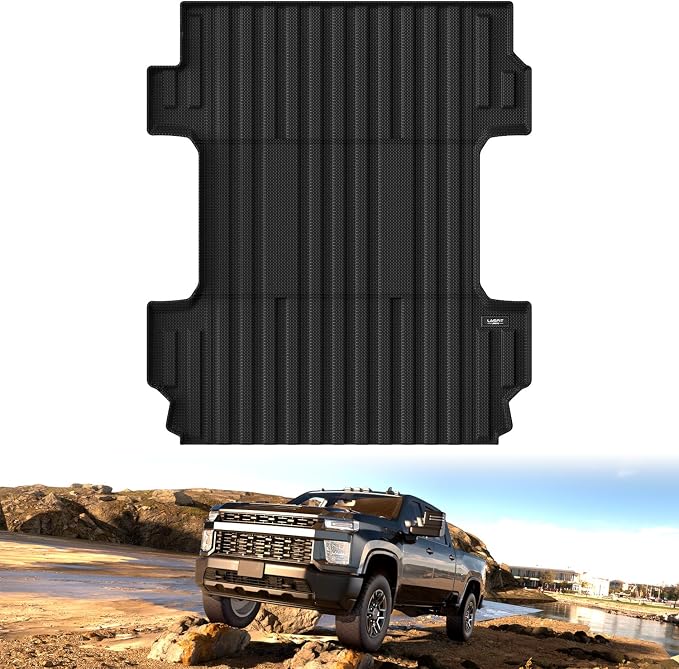LASFIT Truck Bed Mat 2020-2025 for Chevrolet Silverado/GMC Sierra 2500HD 3500HD by LASFIT