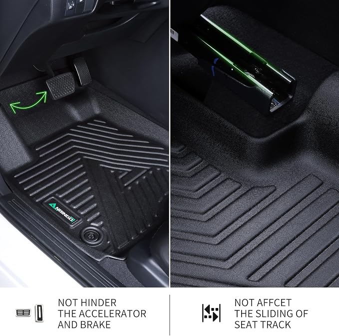 ANBINGO® Floor Mats & SeatBack Cargo Liner | CX90 2024-2025 8 Passenger | 2nd - Image 4