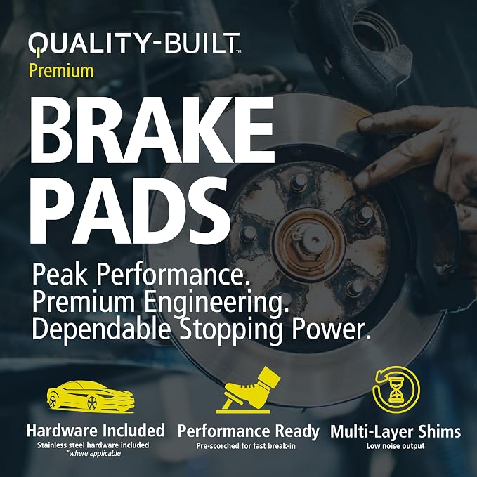 Premium Ceramic Rear Brake Pads Replacement - Image 4