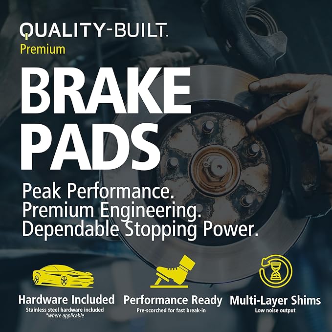 Premium Ceramic Front Brake Pads Replacement - Image 4