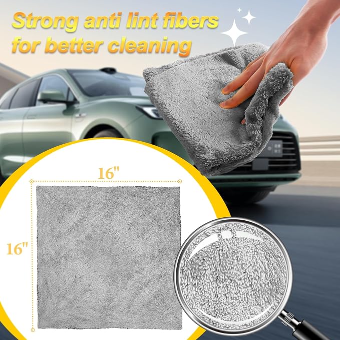Drying Towels Car Detailing Car Wash Cleaning Towel - Image 2