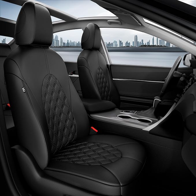 for Toyota Camry Seat Covers XLE XSE V6 2018 2019 2020 2021 2022 2023 2024 by FEINEPRO