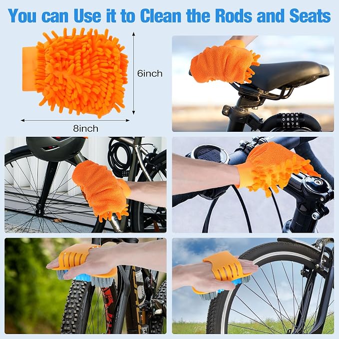 Bike Cleaning Kit Including Bicycle Chain Scrubber, Bike Link Pliers, Bicycle - Image 4