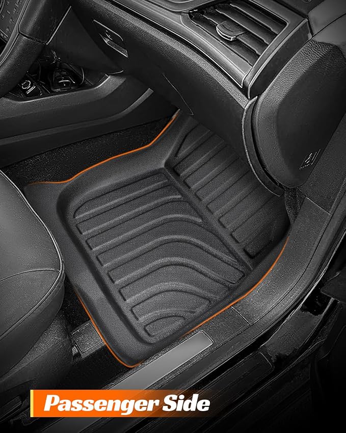 for 2016-2013 Ford Fusion Floor Mats Cargo Liner S SE Titanium Rubber Trunk - Image 5