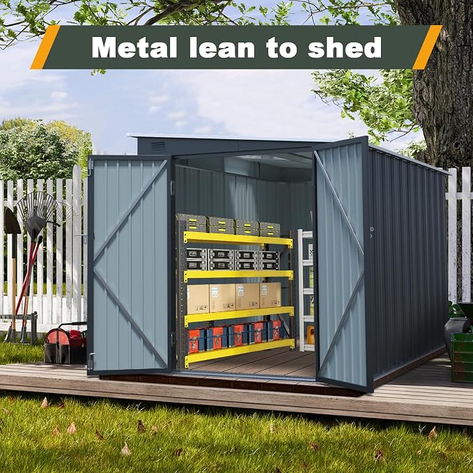 6x8FT Outdoor Storage Shed - Image 2