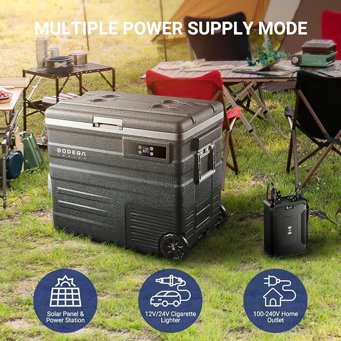BODEGACOOLER 12 Volt Car Refrigerator, 68Quart Camping Fridge, RV Portable - Image 5