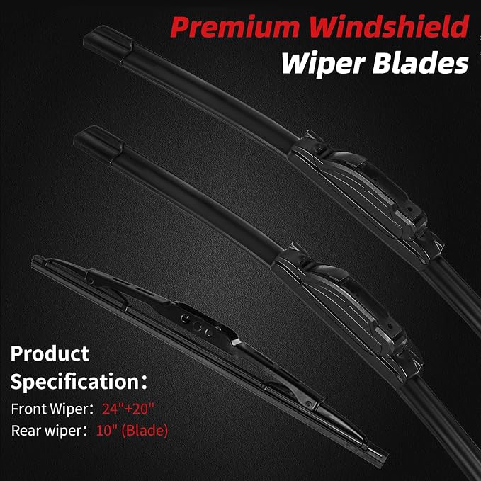 OTUAYAUTO Premium Windshield Wiper Blades - Image 2