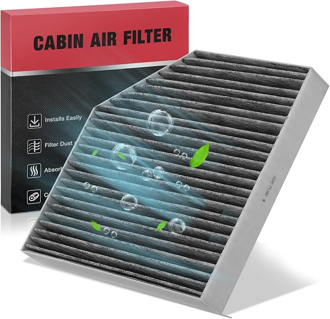BDFHYK Cabin Air Filter with Activated Carbon Compatible with Audi A6/A6 by BDFHYK