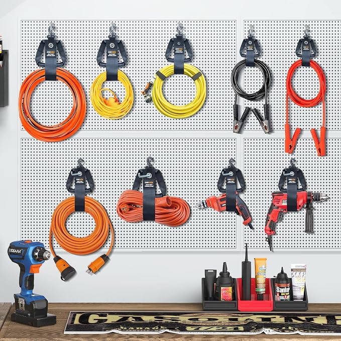 Extension Cord Holder Organizer 3 in 1 Multifunction, Garden Water Hoses - Image 7