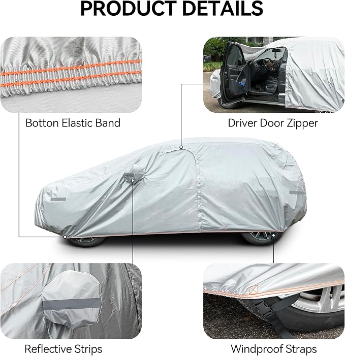 7-Layer SUV Car Cover Compatible - Image 6
