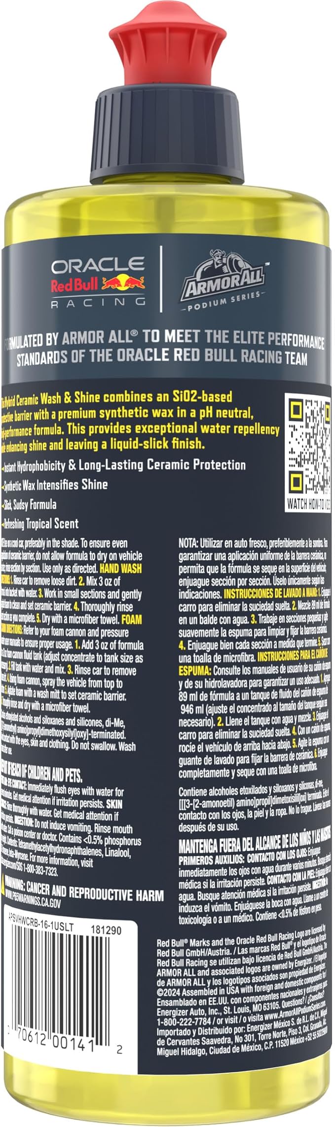 Armor All Podium Series Hybrid Ceramic Wash & Shine, 16 fl oz, 2-in-1 Car Wash - Image 8
