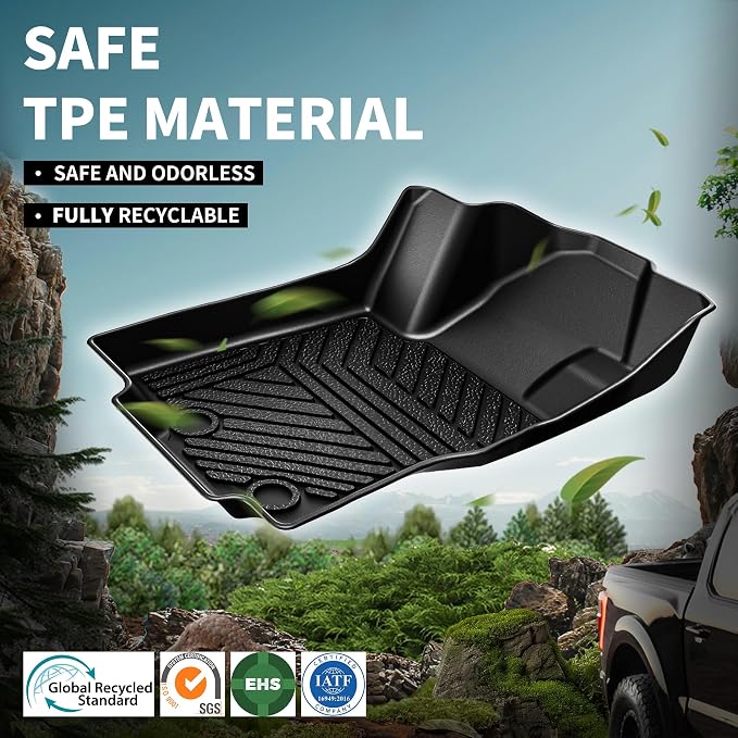 OEDRO Floor Mats Trunk Mat - Image 2