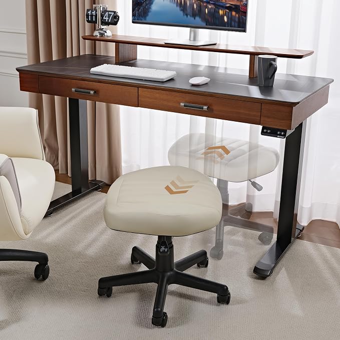 EUREKA ERGONOMIC Multi-Use Foot Stool, Height Adjustable Footrest Stool - Image 9