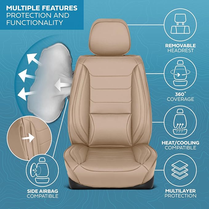 Elite Edition Faux Leather Seat Covers - Image 4
