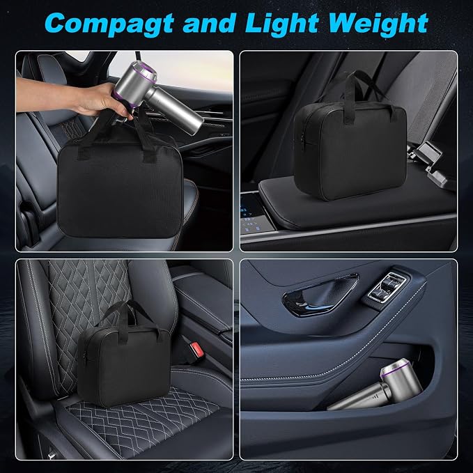 Car Vacuum Portable Cordless, 21000PA High Power, Mini Vacuum Cleaner, 4-in-1 - Image 7